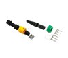 Zástrčka BAJONET, 6pin L+P SET, FRISTOM                                                                                                                                                                                                                        
